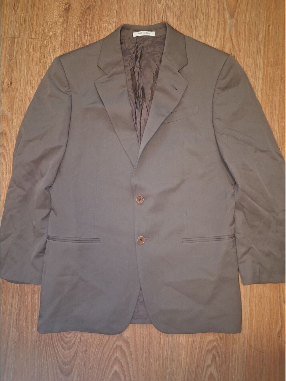 Giorgio Armani Collezioni Sport Coat Mens 38S Brown Wool